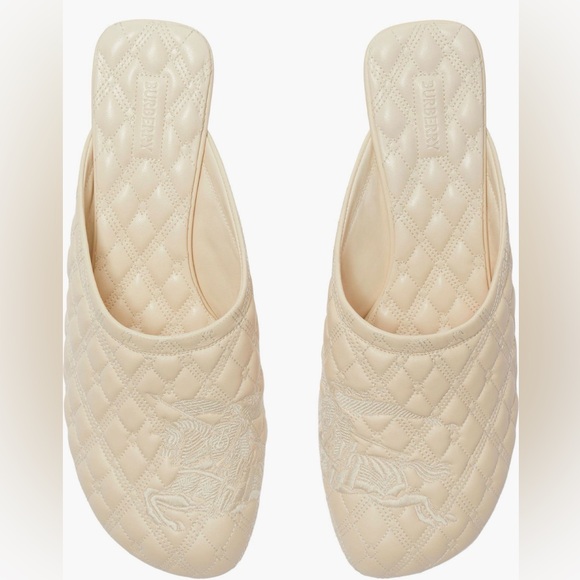 Burberry EKD Kitten Heel Mule. Ladies 8-8.5. Eu 39 - Picture 3 of 16